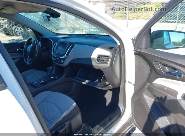 3GNAXSEV9LS684034 2020 CHEVROLET EQUINOX White Vista interior delantera