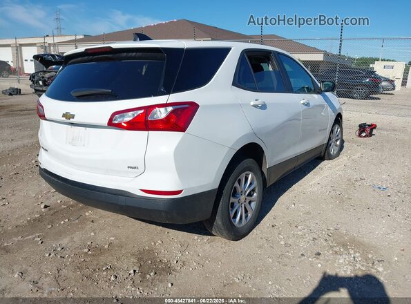 3GNAXSEV9LS684034 2020 CHEVROLET EQUINOX White Trasero derecho