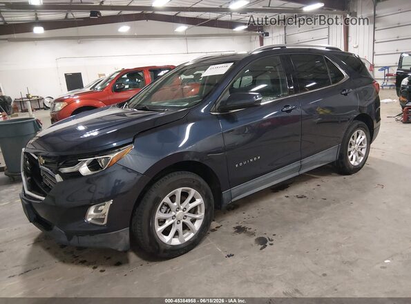 3GNAXSEVXJS540070 2018 CHEVROLET EQUINOX Синий Передняя левая четверть