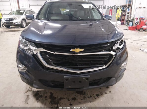 3GNAXSEVXJS540070 2018 CHEVROLET EQUINOX Синий Вид щитка приборов