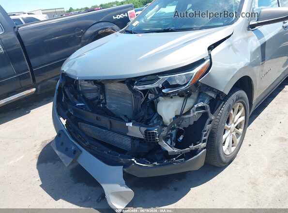3GNAXSEVXJS617648 2018 CHEVROLET EQUINOX Gray წინა ხედი