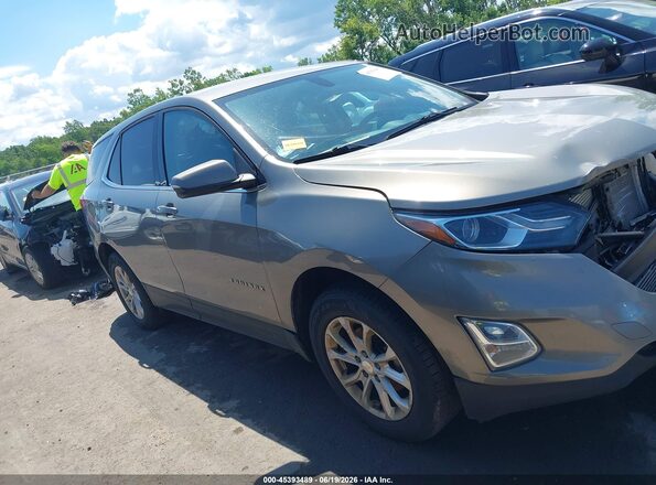 3GNAXSEVXJS617648 2018 CHEVROLET EQUINOX Gray ხელსაწყოთა პანელის ხედი