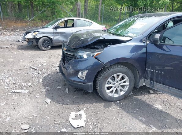 3GNAXSEVXKL233669 2019 CHEVROLET EQUINOX Blue წინა ხედი