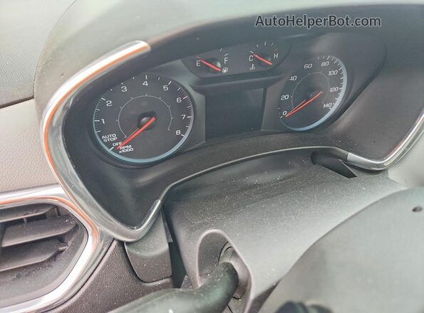 3GNAXSEVXLS738473 2020 CHEVROLET EQUINOX Silver Vista del cuadro de instrumentos
