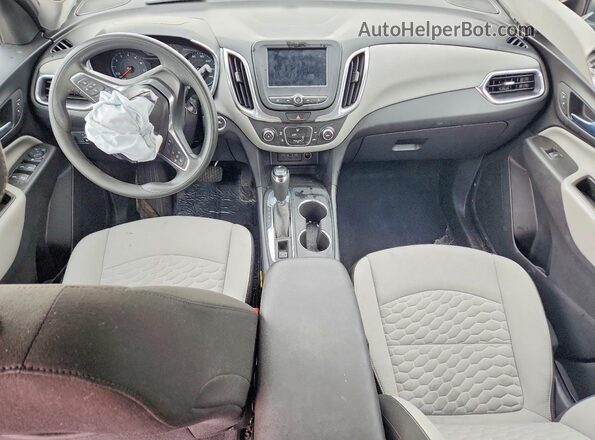 3GNAXSEVXLS738473 2020 CHEVROLET EQUINOX Silver Vista del salpicadero