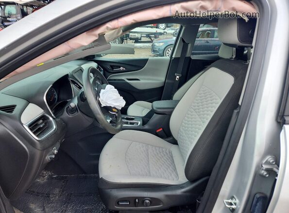 3GNAXSEVXLS738473 2020 CHEVROLET EQUINOX Silver Vista interior delantera