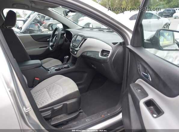 3GNAXSEVXMS145388 2021 CHEVROLET EQUINOX Silver წინა სალონის ხედი