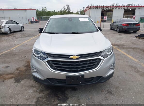 3GNAXSEVXMS145388 2021 CHEVROLET EQUINOX Silver ხელსაწყოთა პანელის ხედი