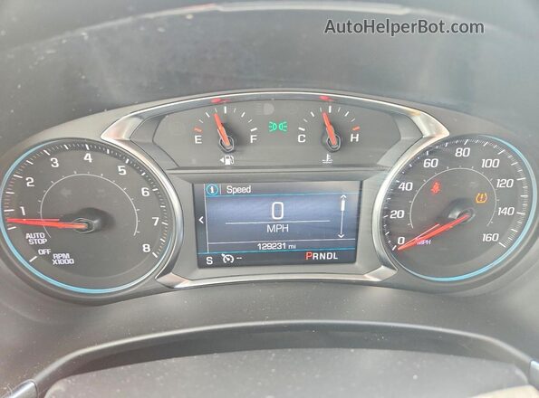 3GNAXTEG0PL270311 2023 CHEVROLET EQUINOX Gray Instrument cluster view