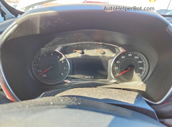 3GNAXTEG0PS202631 2023 CHEVROLET EQUINOX Белый Вид щитка приборов