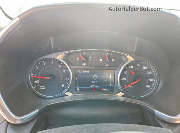 3GNAXTEG0PS203245 2023 CHEVROLET EQUINOX Charcoal Instrument cluster view