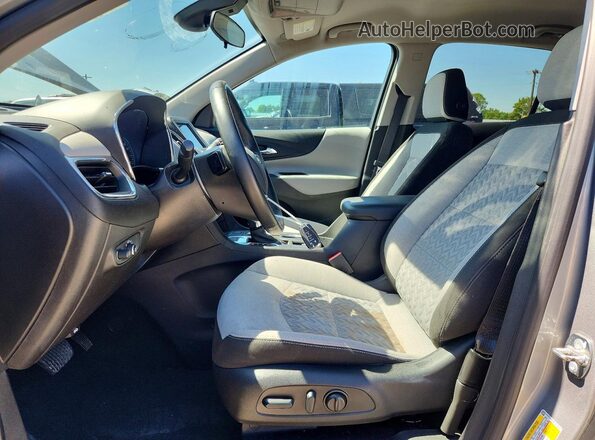 3GNAXTEG0PS203245 2023 CHEVROLET EQUINOX Charcoal Front interior view