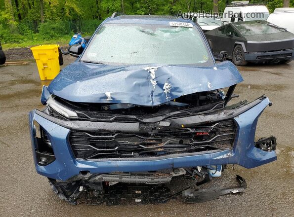 3GNAXTEG0SL233932 2025 CHEVROLET EQUINOX Blue Դիմացի տեսք