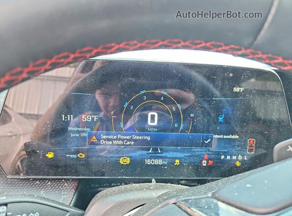 3GNAXTEG0SL233932 2025 CHEVROLET EQUINOX Blue Սարքավորումների վահանակի տեսք