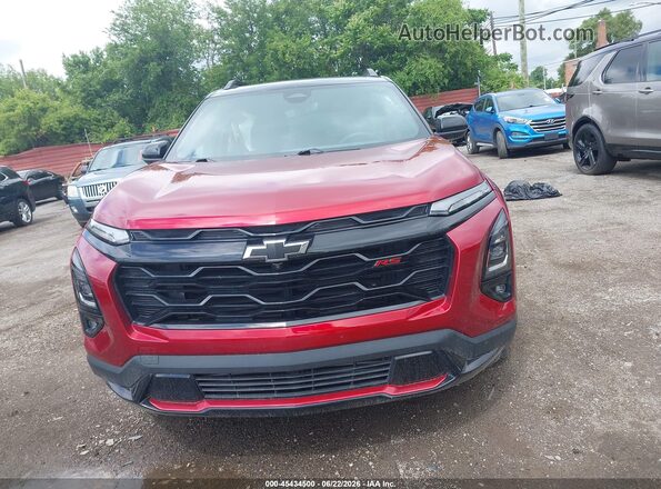 3GNAXTEG0TL193028 2026 CHEVROLET EQUINOX Red ხელსაწყოთა პანელის ხედი