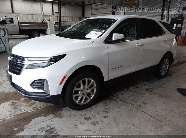 3GNAXTEG1PS216294 2023 CHEVROLET EQUINOX White წინა მარცხენა ხედი სამი მეოთხედიდან