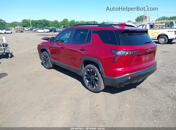 3GNAXTEG3SL168705 2025 CHEVROLET EQUINOX Red Հետևի ձախ