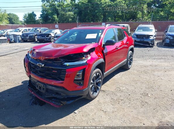 3GNAXTEG3SL168705 2025 CHEVROLET EQUINOX Red Դիմացի տեսք