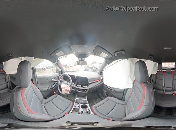 3GNAXTEG3SL216302 2025 CHEVROLET EQUINOX Синий Панорамный вид салона 360°