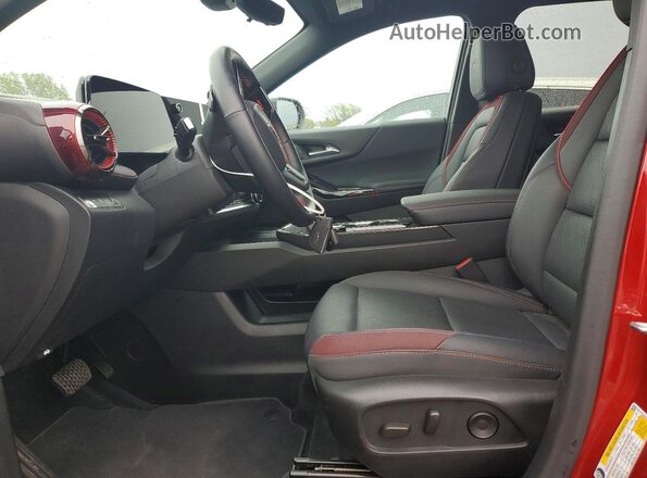 3GNAXTEG4SL155705 2025 CHEVROLET EQUINOX Red Вид салону спереду