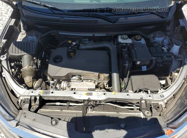 3GNAXTEG5PS198737 2023 CHEVROLET EQUINOX Серебряный Вид задней части салона