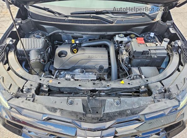 3GNAXTEG5SL308169 2025 CHEVROLET EQUINOX Black Widok komory silnika