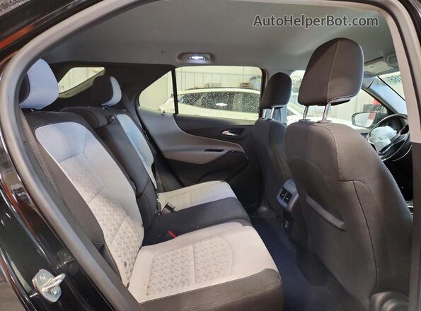 3GNAXTEG6PL113074 2023 CHEVROLET EQUINOX Black Rear seats view