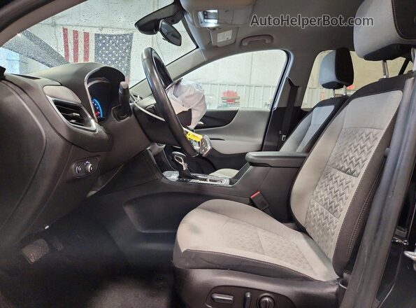 3GNAXTEG6PL113074 2023 CHEVROLET EQUINOX Black Front interior view