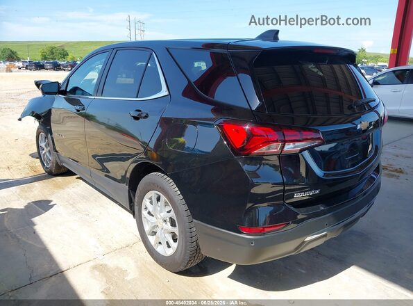 3GNAXTEG6PL252430 2023 CHEVROLET EQUINOX Black Trasero izquierdo