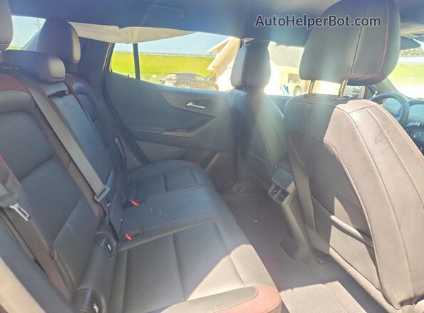 3GNAXTEG6SL149243 2025 CHEVROLET EQUINOX Black Rear interior view