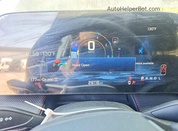 3GNAXTEG6SL149243 2025 CHEVROLET EQUINOX Black Instrument cluster view