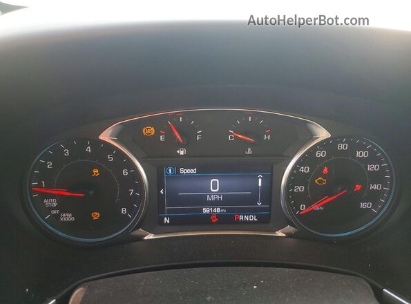 3GNAXTEG7PS202951 2023 CHEVROLET EQUINOX White Instrument cluster view
