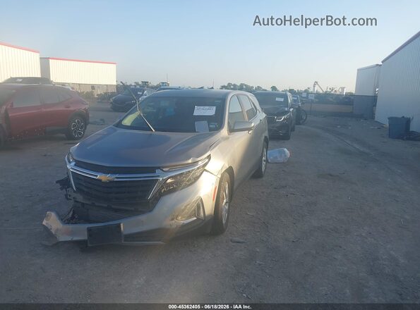 3GNAXTEG7RL203238 2024 CHEVROLET EQUINOX Silver Vista tres cuartos delantera izquierda