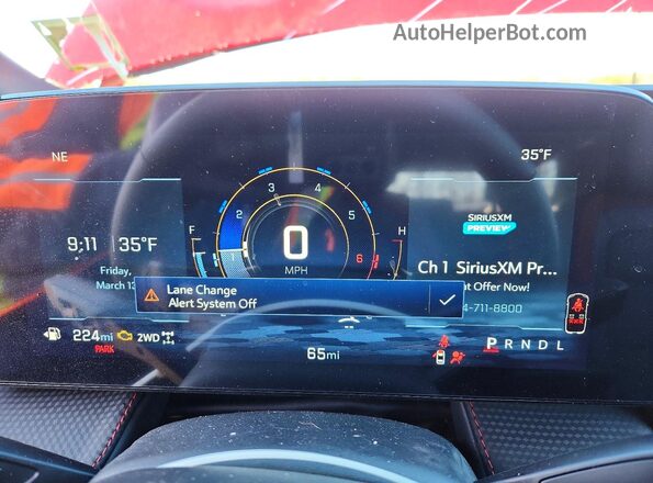 3GNAXTEG7TL397664 2026 CHEVROLET EQUINOX Red Vista del cuadro de instrumentos