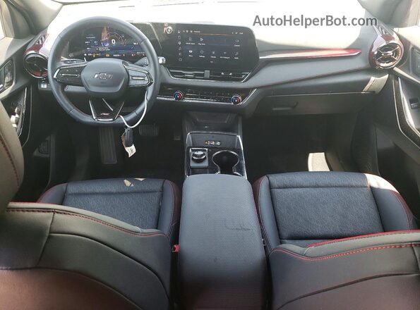 3GNAXTEG8SL146361 2025 CHEVROLET EQUINOX Silver Dashboard view
