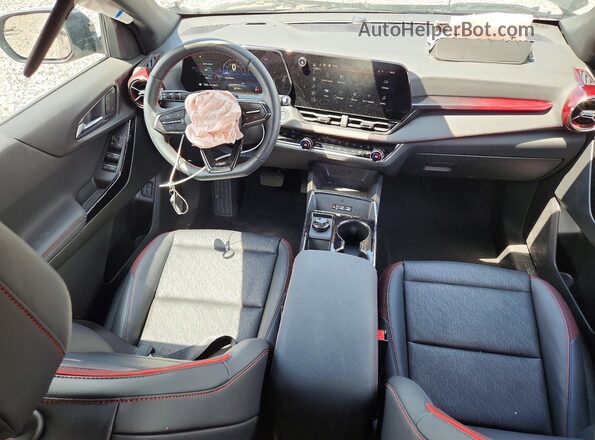 3GNAXTEG8SL251398 2025 CHEVROLET EQUINOX Black Widok deski rozdzielczej