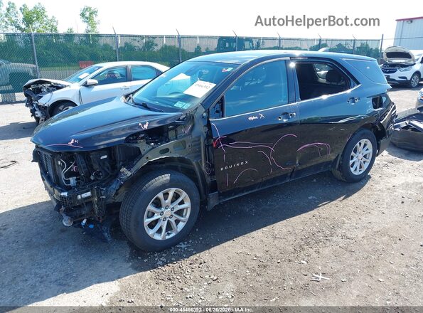 3GNAXTEV1KL338641 2019 CHEVROLET EQUINOX Black Передня ліва чверть