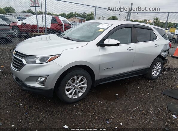 3GNAXTEV4MS162273 2021 CHEVROLET EQUINOX Silver Առջևի ձախ երեք քառորդ տեսարան