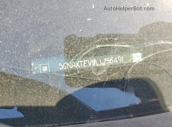 3GNAXTEV5LL156491 2020 CHEVROLET EQUINOX Серый Вид наклейки с VIN-кодом