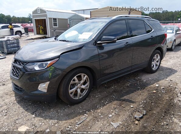 3GNAXTEX0JL299458 2018 CHEVROLET EQUINOX Gray Przód lewy