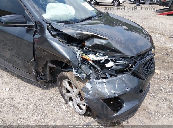 3GNAXTEX0JL299458 2018 CHEVROLET EQUINOX Gray Widok z przodu