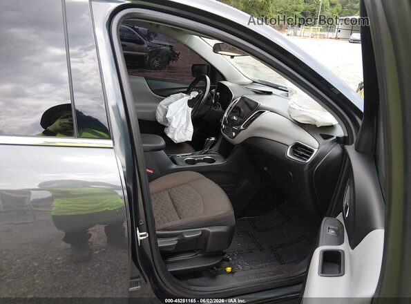 3GNAXTEX0JL299458 2018 CHEVROLET EQUINOX Gray Widok wnętrza z przodu