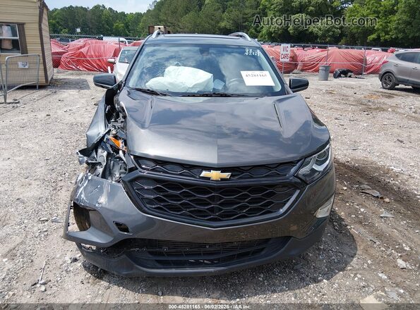 3GNAXTEX0JL299458 2018 CHEVROLET EQUINOX Gray Widok deski rozdzielczej