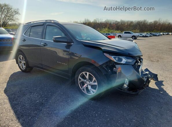 3GNAXTEX7JL323612 2018 CHEVROLET EQUINOX Charcoal Przód prawy