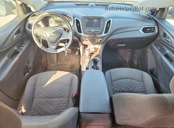 3GNAXTEX7JL323612 2018 CHEVROLET EQUINOX Charcoal Widok deski rozdzielczej