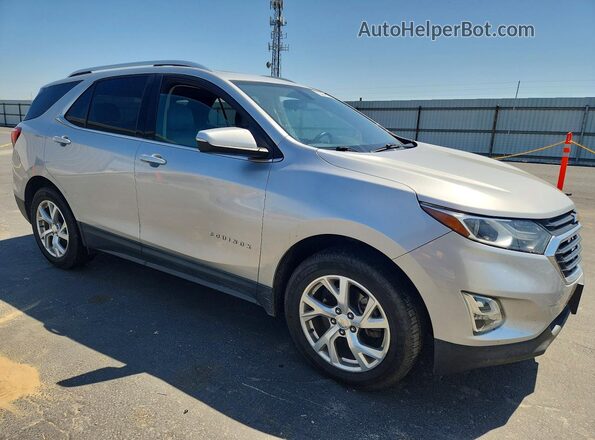 3GNAXTEXXJS553523 2018 CHEVROLET EQUINOX Silver Передня права чверть