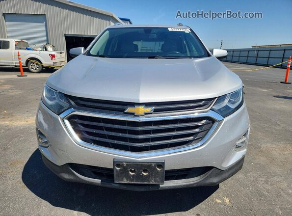 3GNAXTEXXJS553523 2018 CHEVROLET EQUINOX Silver Вид спереду