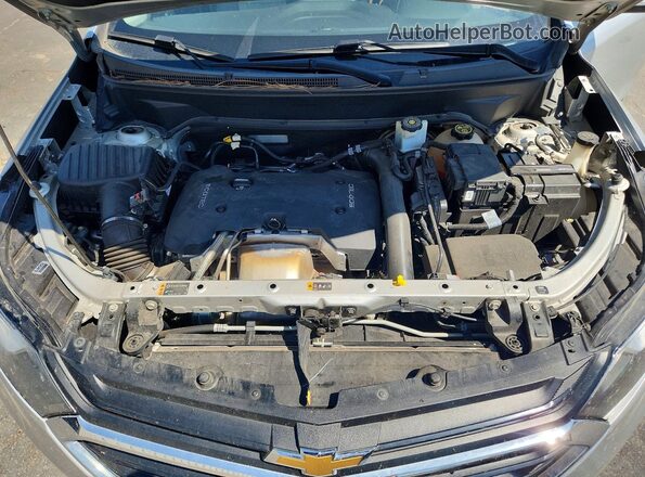 3GNAXTEXXJS553523 2018 CHEVROLET EQUINOX Silver Вид підкапотного простору