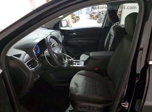3GNAXUEG0RL186014 2024 CHEVROLET EQUINOX Black წინა სალონის ხედი