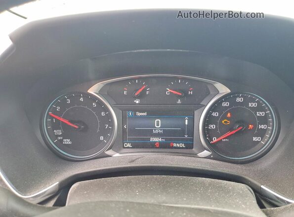 3GNAXUEG0RL306698 2024 CHEVROLET EQUINOX Black Вид щитка приладів
